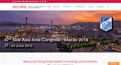 Desktop Screenshot of doc-dmc-macau.com